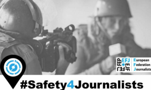 Safety training for journalists