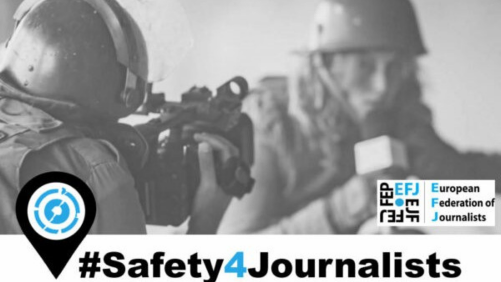 Safety training for journalists