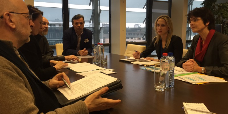 EFJ delegation meets Commissioner Thyssen