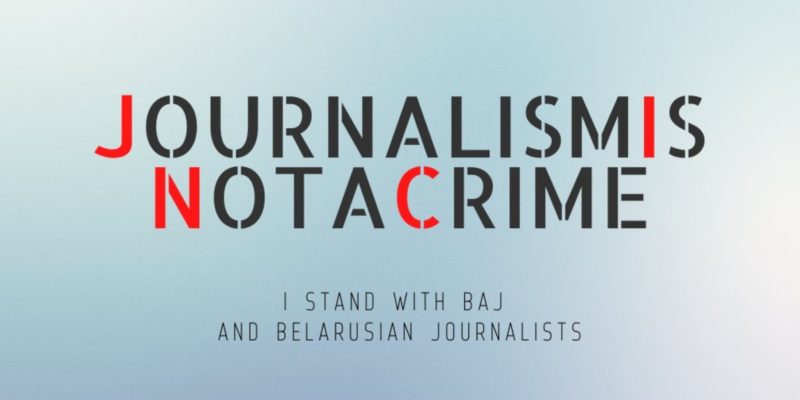Repression targets journalists in Belarus: international community must respond