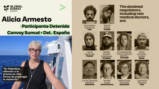 Libya: IFJ and EFJ demand immediate release of Spanish journalist Alicia Armesto detained with nine other activists while en route to Gaza