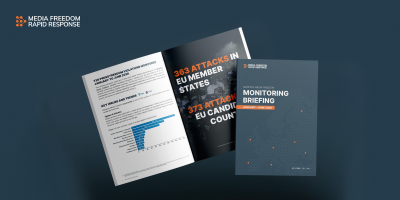 MFRR Monitoring Briefing: 736 press freedom violations in the first six months of 2026